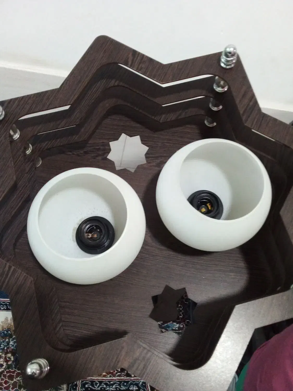 لامپ و لوستر|لوستر و چراغ آویز|شیراز, کفترک|دیوار