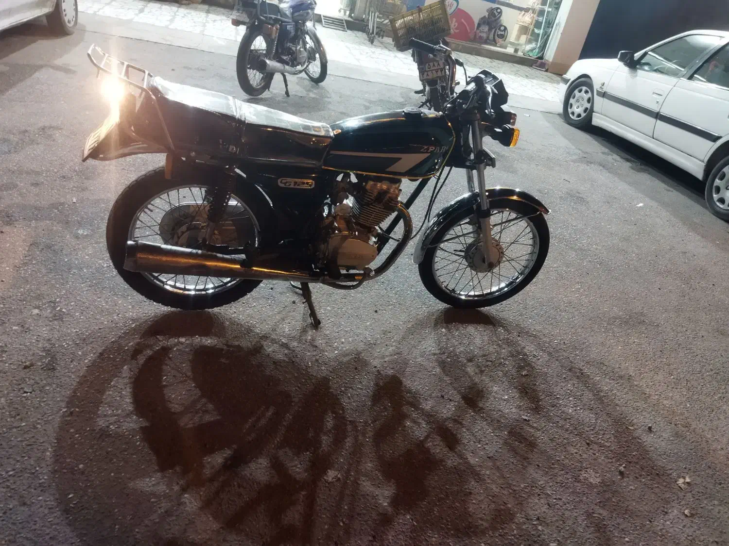 فروش هندا ۱۲۵استارتی|موتورسیکلت|قائم‌شهر, |دیوار