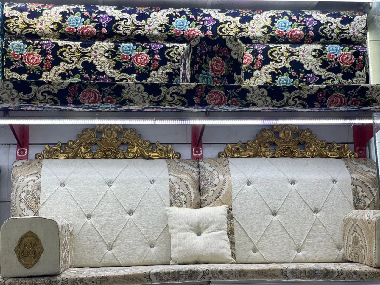 پشتی خلیجی مبل پشتی شاه نشین ش۲۷|مبلمان خانگی و میز عسلی|بندر کنگان, |دیوار