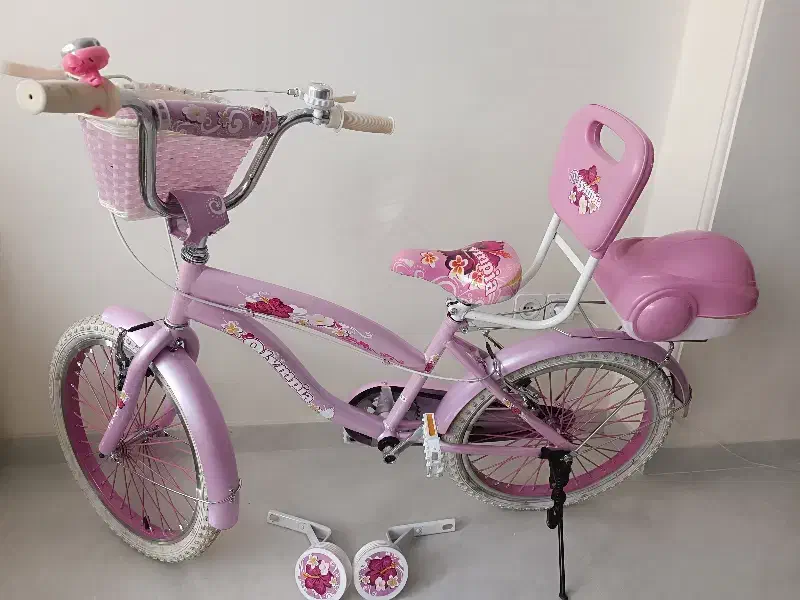 دوچرخه دخترانه برند المپیا .سایز ۲۰.درحد نو|دوچرخه، اسکیت، اسکوتر|تهران, پونک|دیوار