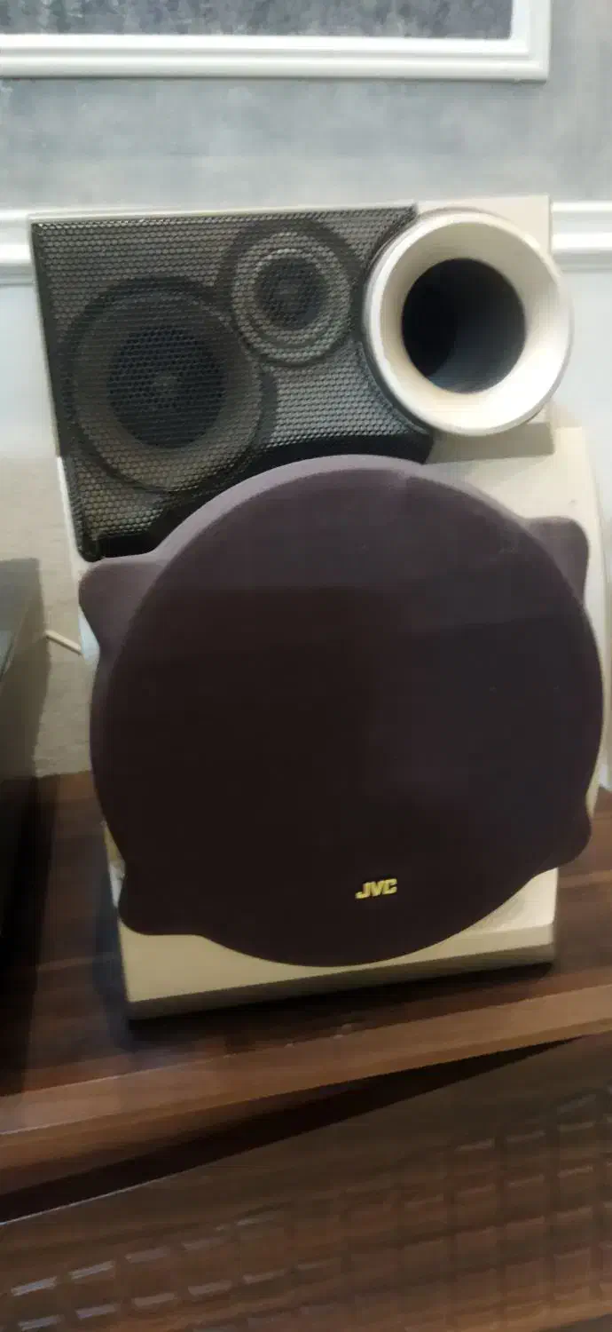 یک جفت ضبط باند jvs قدیمی|سیستم صوتی خانگی|مشهد, کوی المهدی|دیوار