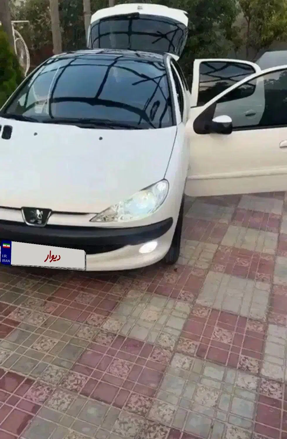 206 تیپ3 سقف پانا در حد صفر|خودرو سواری و وانت|تهران, میدان میوه و تره‌بار مرکزی|دیوار