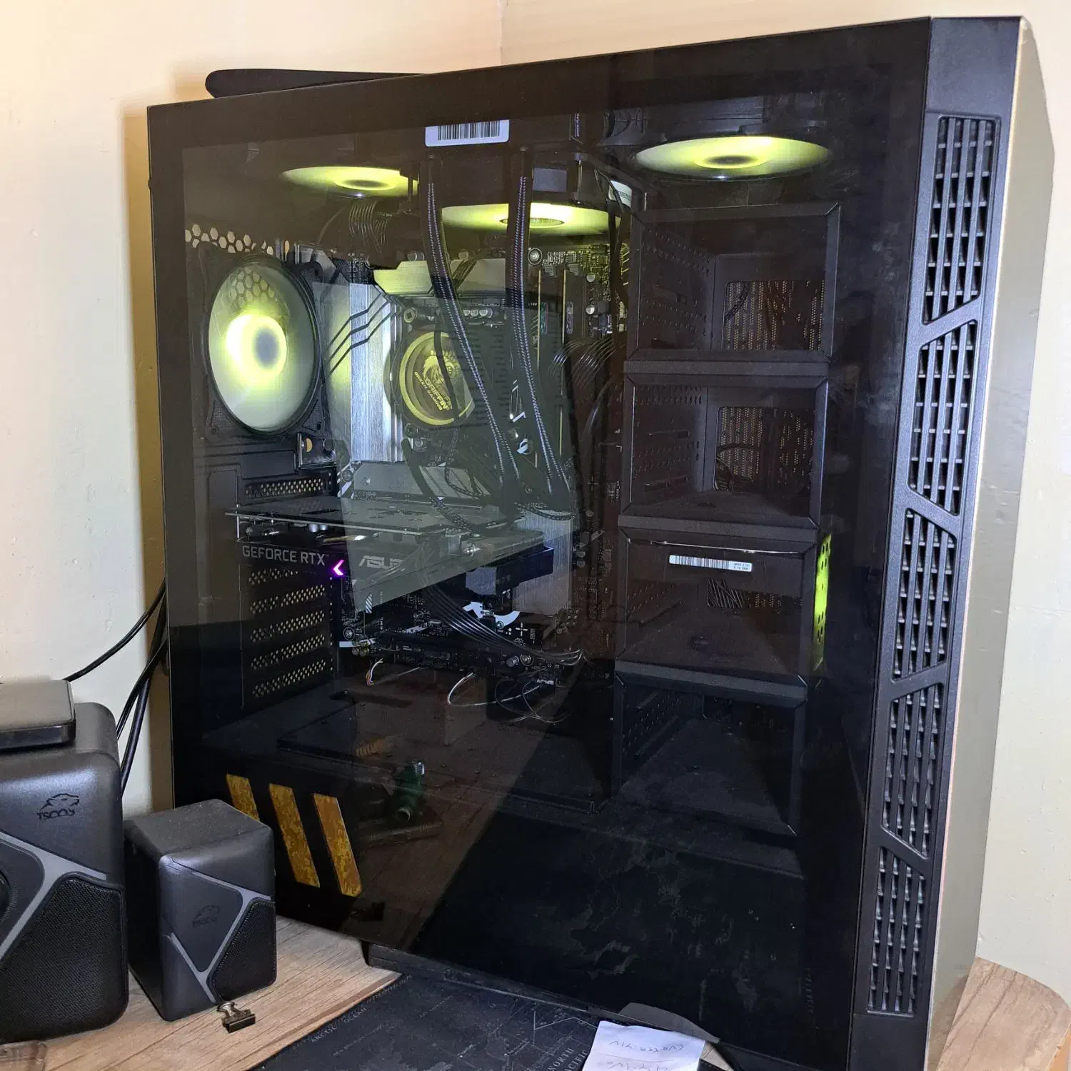 کیس گیمینگ قوی|رایانه رومیزی|خوی, |دیوار