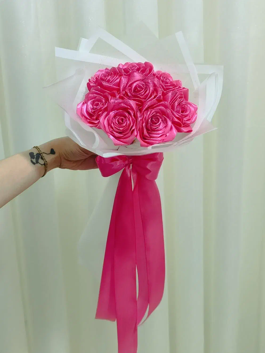 گل ربانی|گل مصنوعی|گرگان, |دیوار