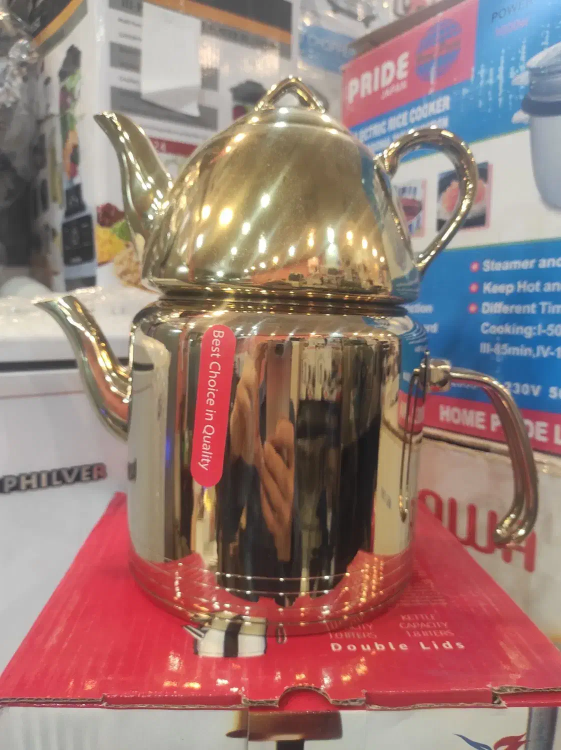 کتری قوری|قوری، کتری، قهوهساز دستی|لنگرود, |دیوار