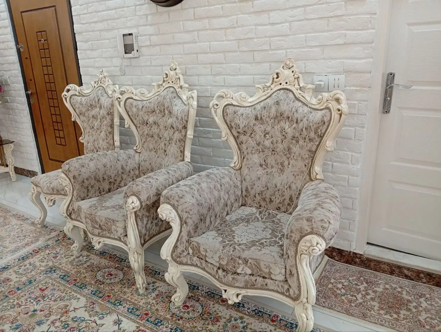 مبل سلطنتی|مبلمان خانگی و میز عسلی|قزوین, |دیوار