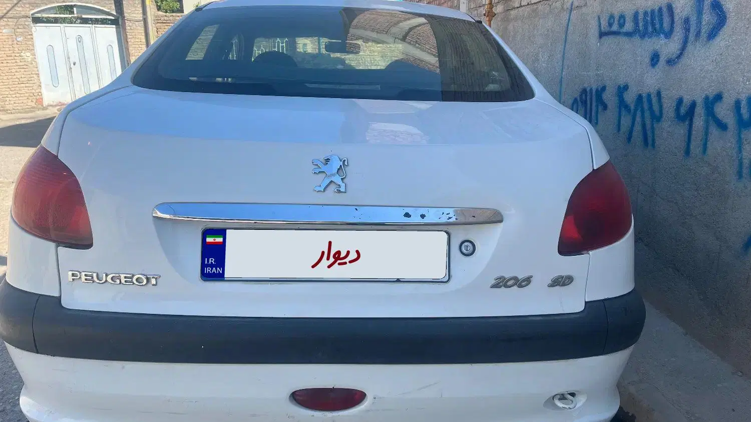 206 sd مدل ۸۸|خودرو سواری و وانت|میاندوآب, |دیوار