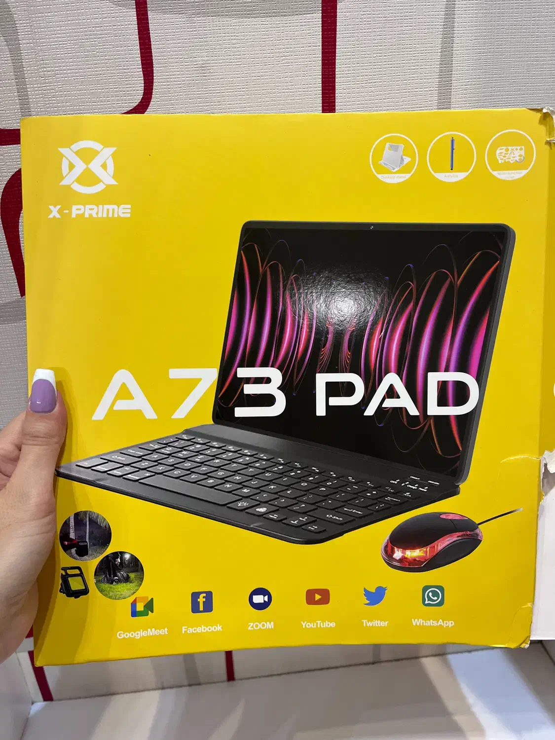 تبلت x Prime A73‌ایکس پرایم 10اینچ کیبوردار|تبلت|تهران, ستارخان|دیوار