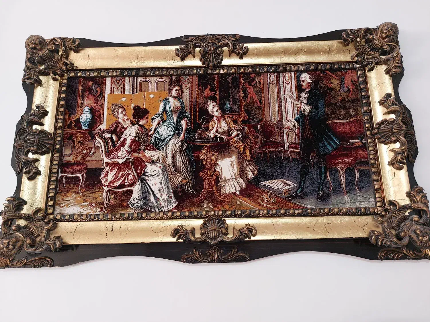 تابلو فرش|تابلو فرش|گلستان (تهران), |دیوار