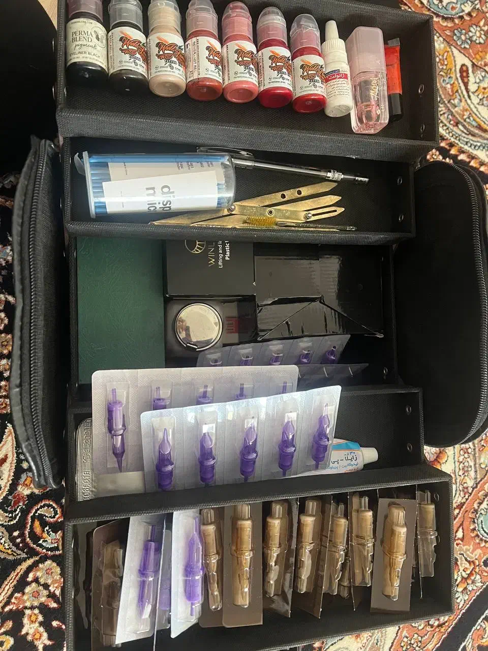 لوازم تتو فروش خیلی فوری تخفیف عالی|آرایشی، بهداشتی، درمانی|دشتابی, |دیوار