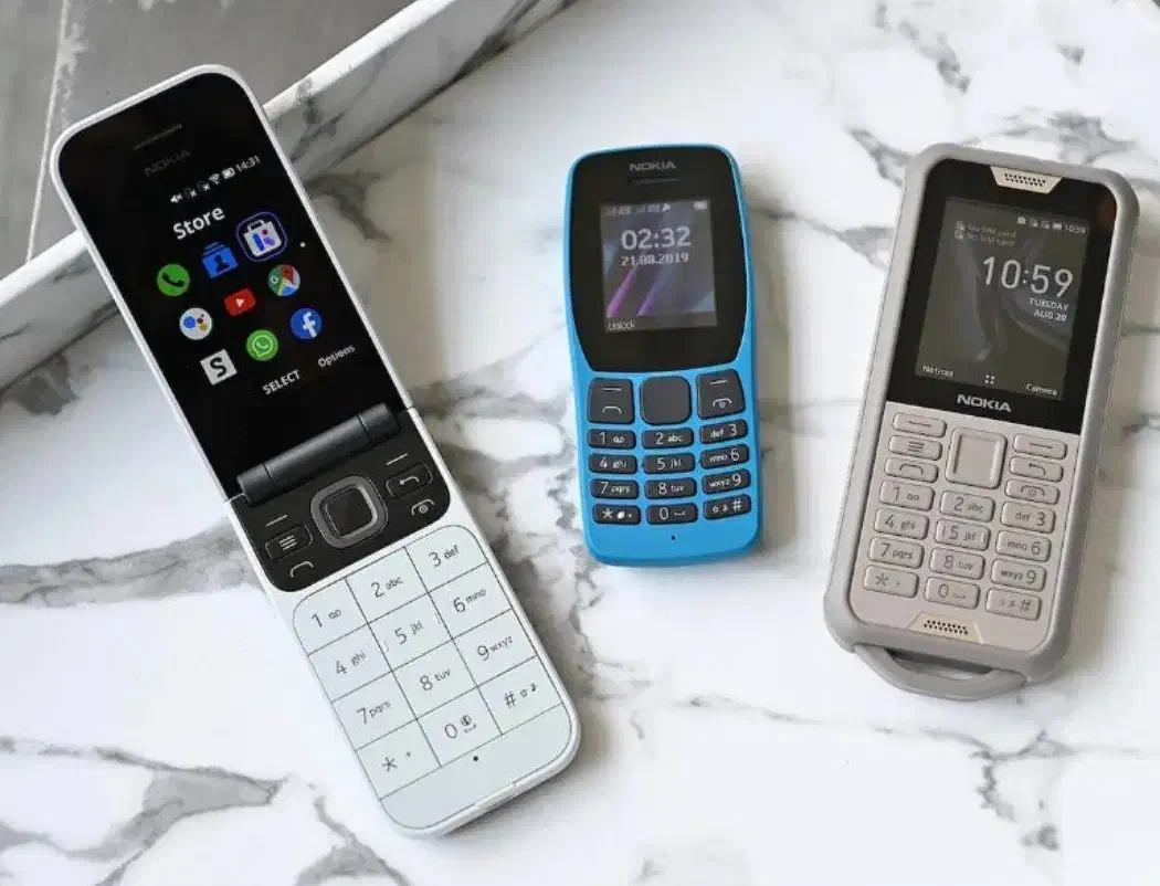 گوشی ۱۰۶ نوکیا ساده ۱۰۵ تاشو ۲۶۶۰ درب بازشو ۲۷۲۰//|موبایل|اصفهان, قلعه طبره|دیوار