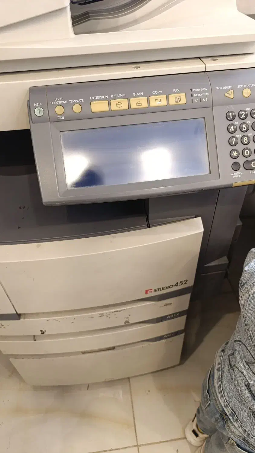 فروش دستگاه توشیبا 452|پرینتر، اسکنر، کپی، فکس|اصفهان, ملک‌شهر|دیوار