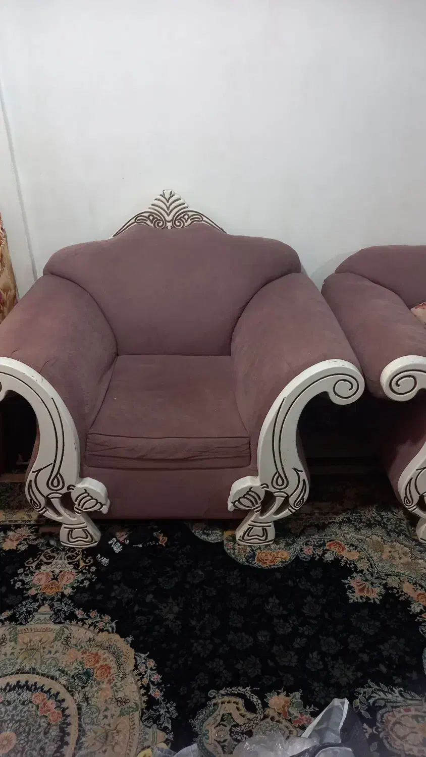 مبلمان ۷ نفره|مبلمان خانگی و میز عسلی|محمدیه-قزوین, |دیوار