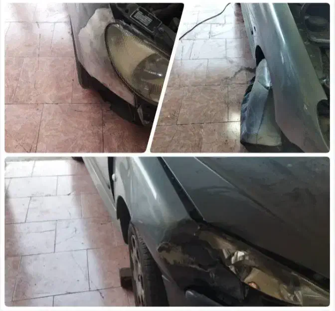 نقاشی خودرو /خدمات رنگ وبدنه خودرو/سپرسازی|خدمات موتور و ماشین|باغستان, |دیوار