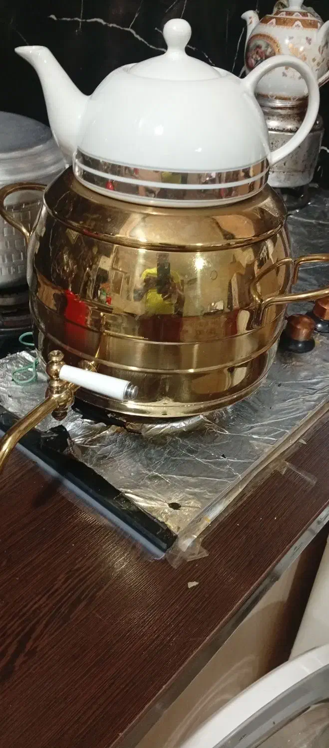 سرویس کتلی سماوری قوری|قوری، کتری، قهوهساز دستی|اهواز, حصیرآباد|دیوار