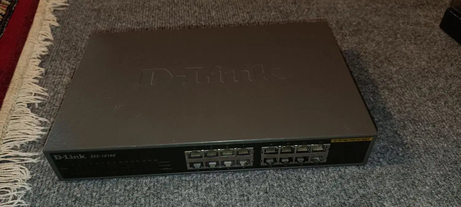 سوییچ شبکه به همراه رک و کابل|مودم و تجهیزات شبکه|یاسوج, |دیوار