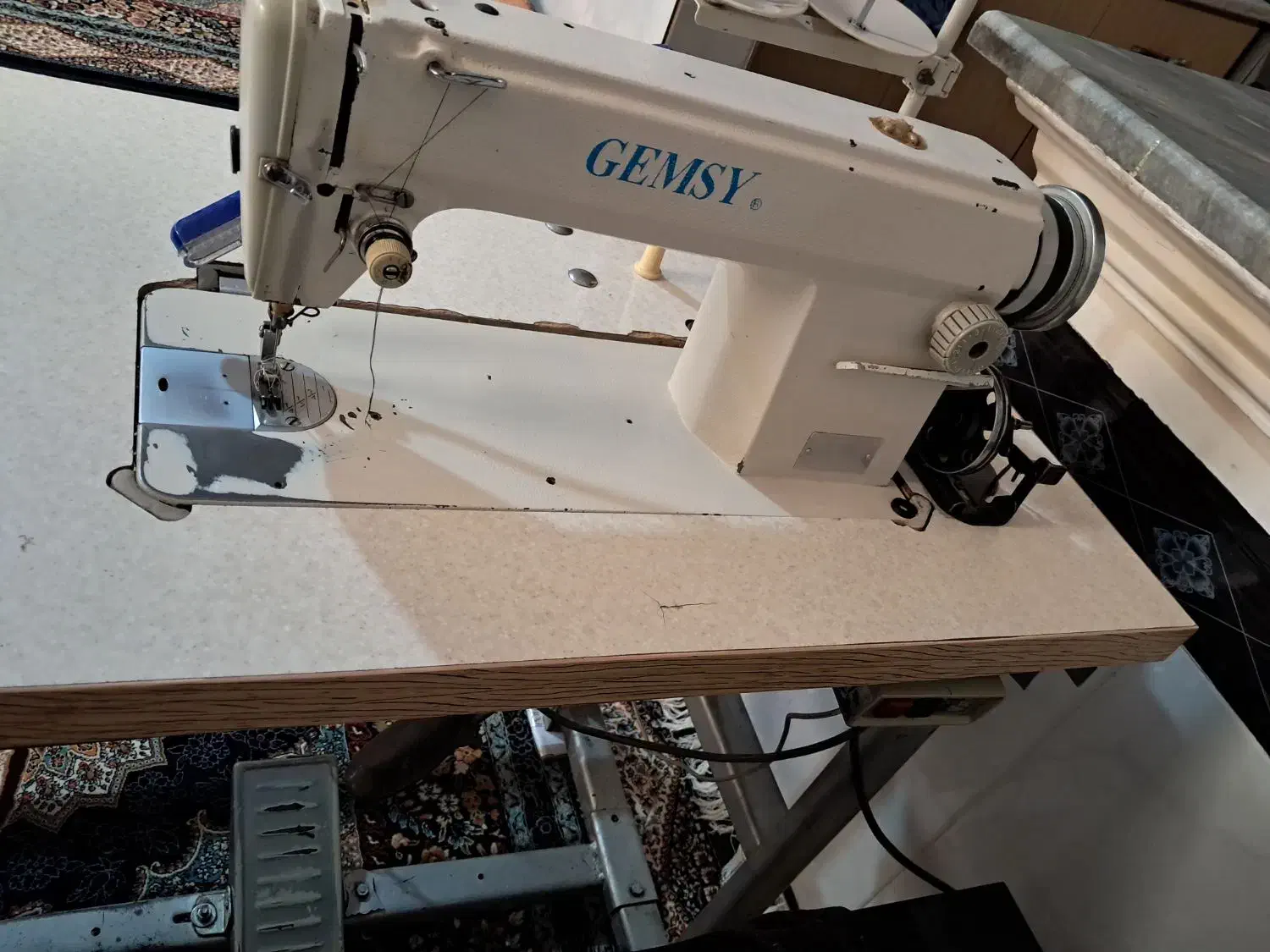 چرخ خیاطی صنعتی راسته دوز GEMSY|چرخ خیاطی و ریسندگی|بهارستان, |دیوار