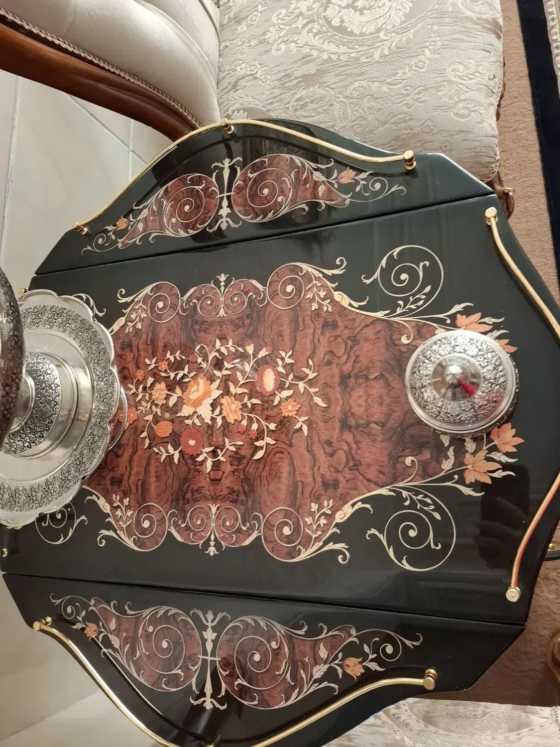 میز بار چوبی|بوفه، ویترین، کنسول|زنجان, |دیوار