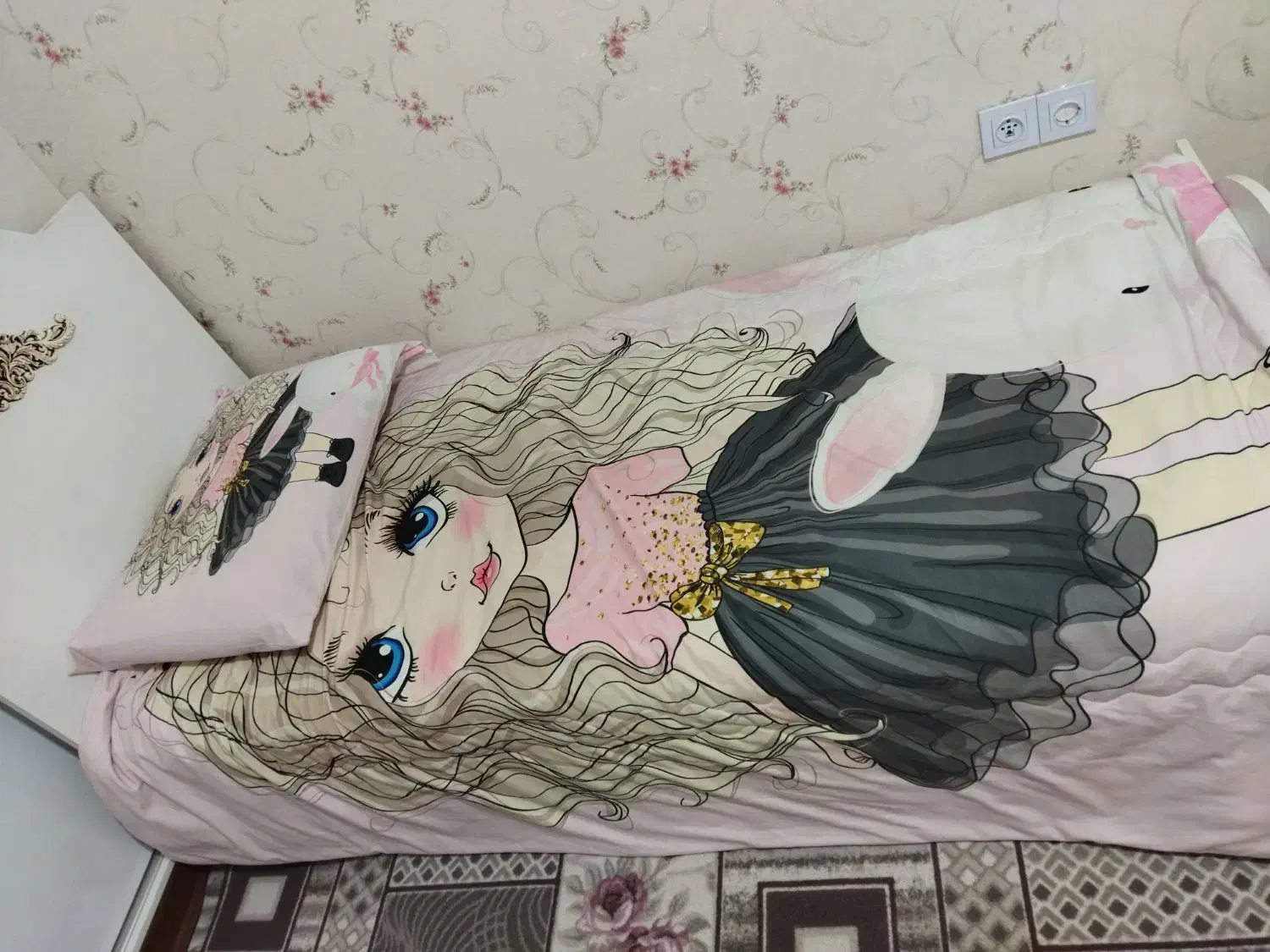 ست خواب کودک|تخت و سرویس خواب|فردیس, منظریه|دیوار