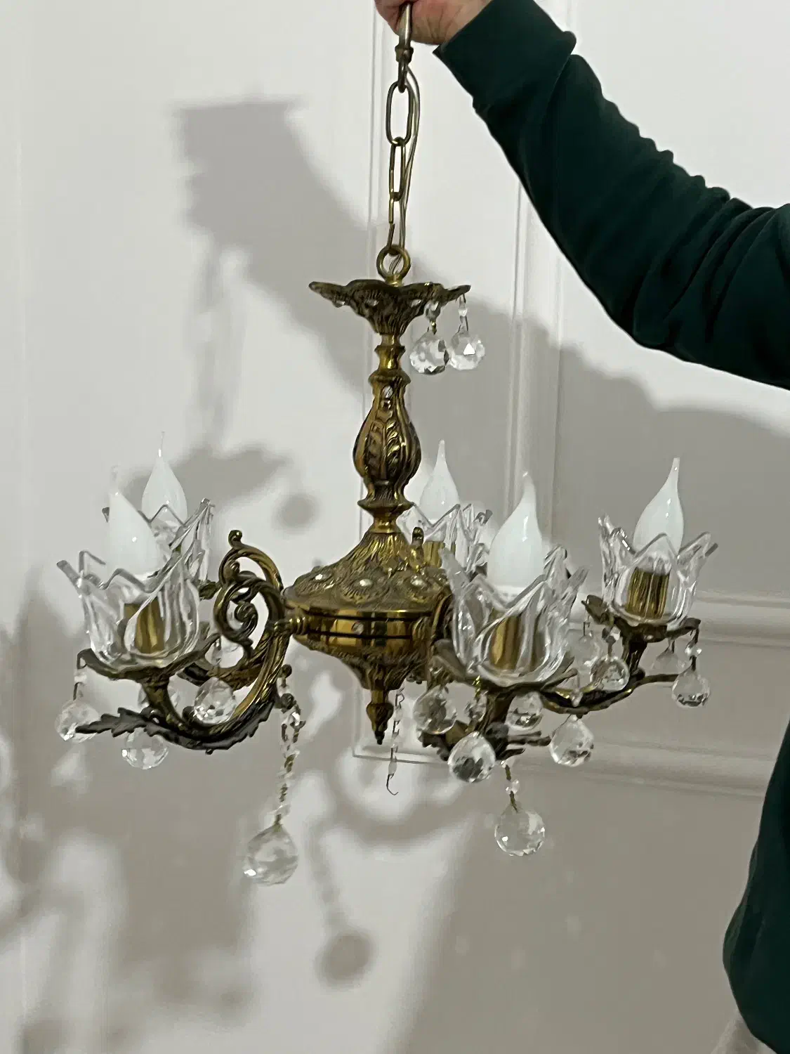 لوستر|لوستر و چراغ آویز|خرمآباد, |دیوار