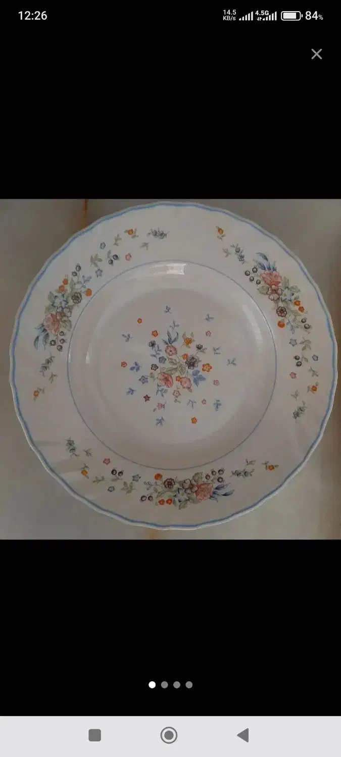 یک دست بشقاب گود خورشت خوری آرکوپال فرانسه|ظروف سرو و پذیرایی|تبریز, |دیوار