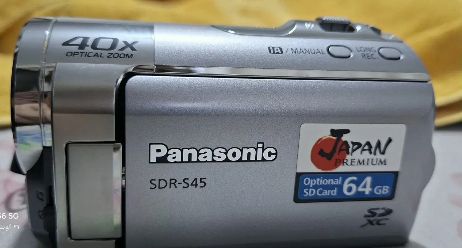 دوربین فیلمبرداری panasonicمدل اصلی و ژاپن|دوربین عکاسی و فیلمبرداری|تهران, شهید فکوری|دیوار