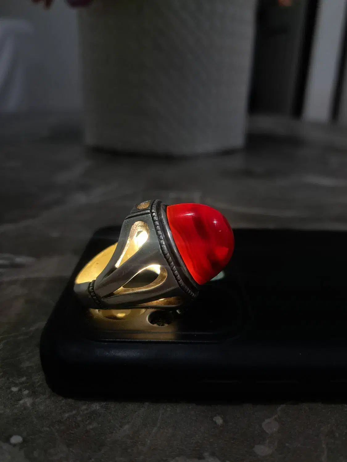 انگشتر نقره دست ساز قدیمی|کلکسیون اشیاء عتیقه|نقده, |دیوار