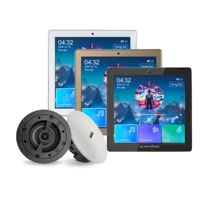 اسپیکر بلندگو سقفی آمپلی فایر دار بلوتوثی Quedra|سیستم صوتی خانگی|اصفهان, نمایشگاه بین المللی اصفهان|دیوار