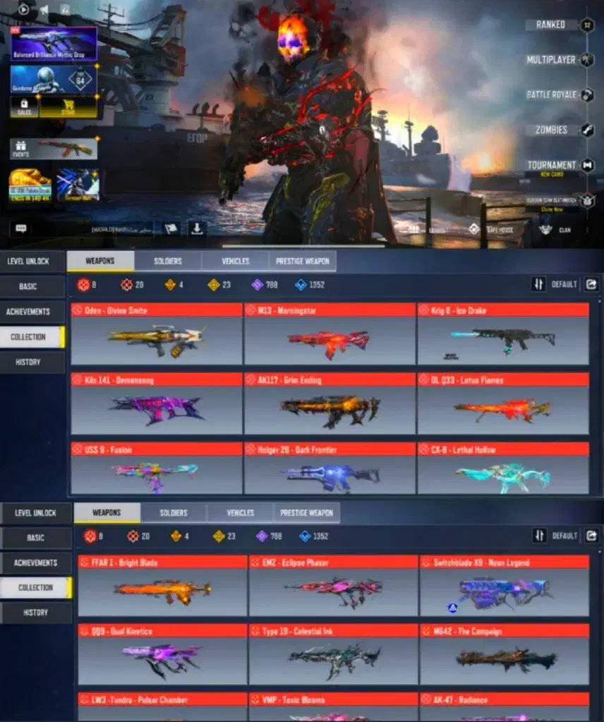 اکانت های رایگان کالاف|کنسول، بازی ویدئویی و آنلاین|تهران, طرشت|دیوار