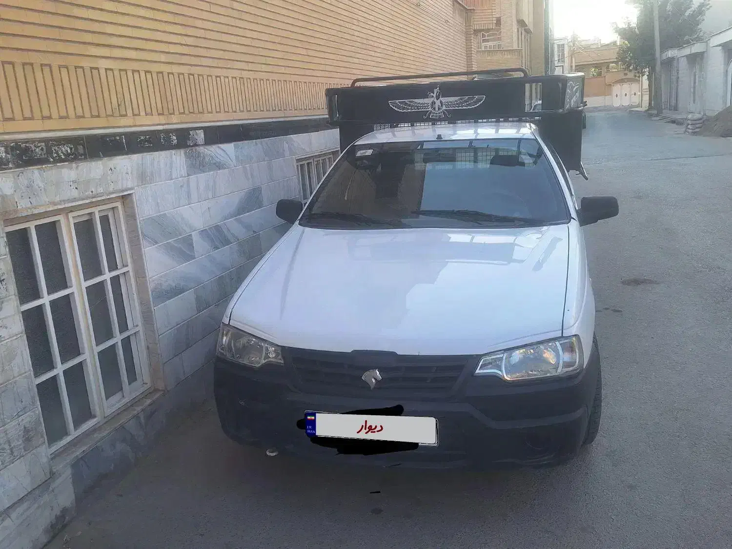 آریسان ۱ مدل ۹۹|خودرو سواری و وانت|قم, دروازه چوبی|دیوار