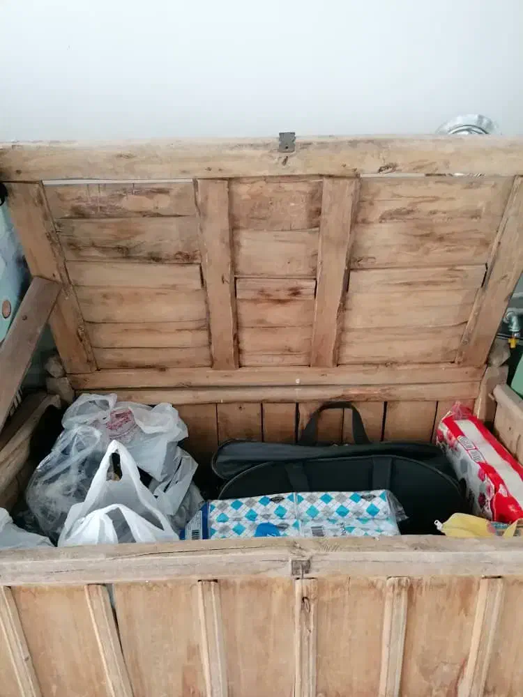 صندوق چوبی|کلکسیون اشیاء عتیقه|بیرجند, |دیوار