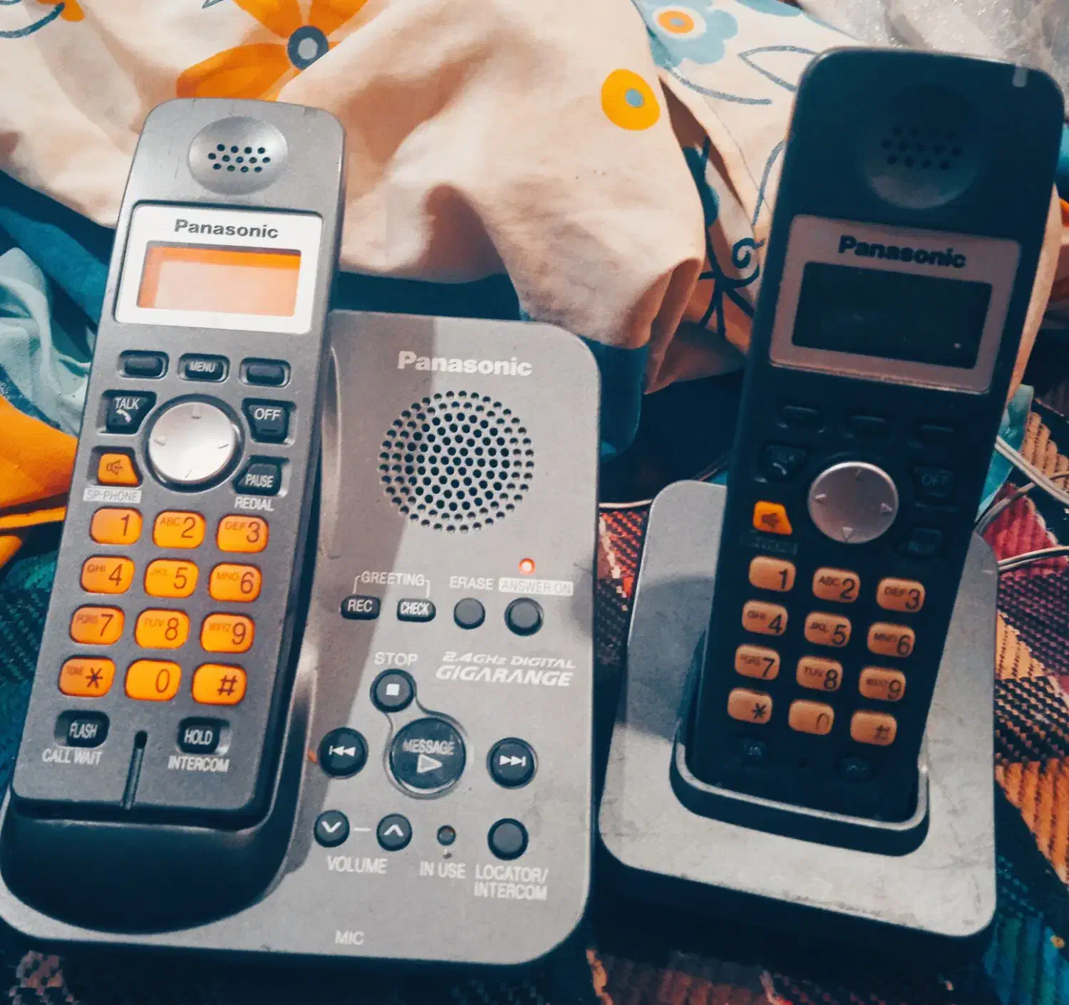 تلفن رومیزی بی سیمی پاناسونیک|تلفن رومیزی|آبادان, |دیوار