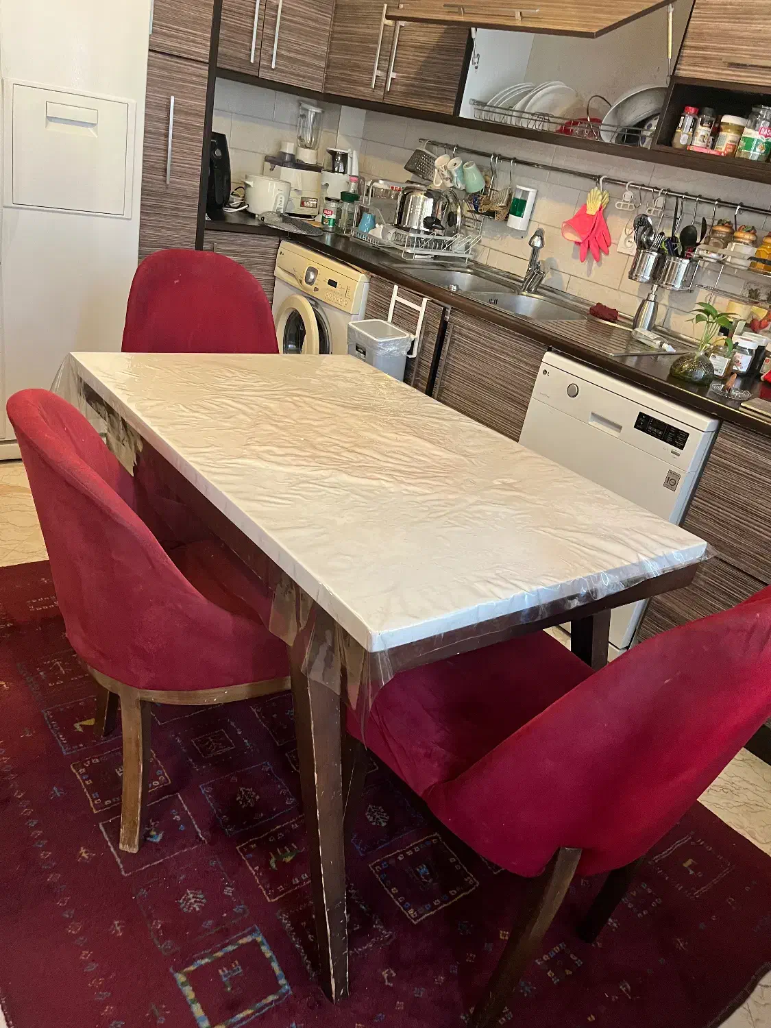 ست ناهارخوری سه نفره|میز و صندلی غذاخوری|تهران, آشتیانی|دیوار