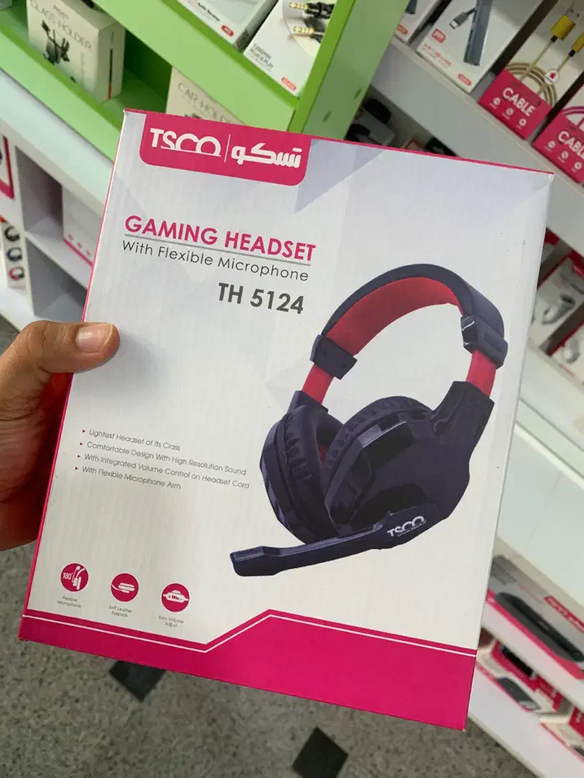 هدفون با سیم گیمینگ تسکو|قطعات و لوازم جانبی رایانه|ارومیه, |دیوار
