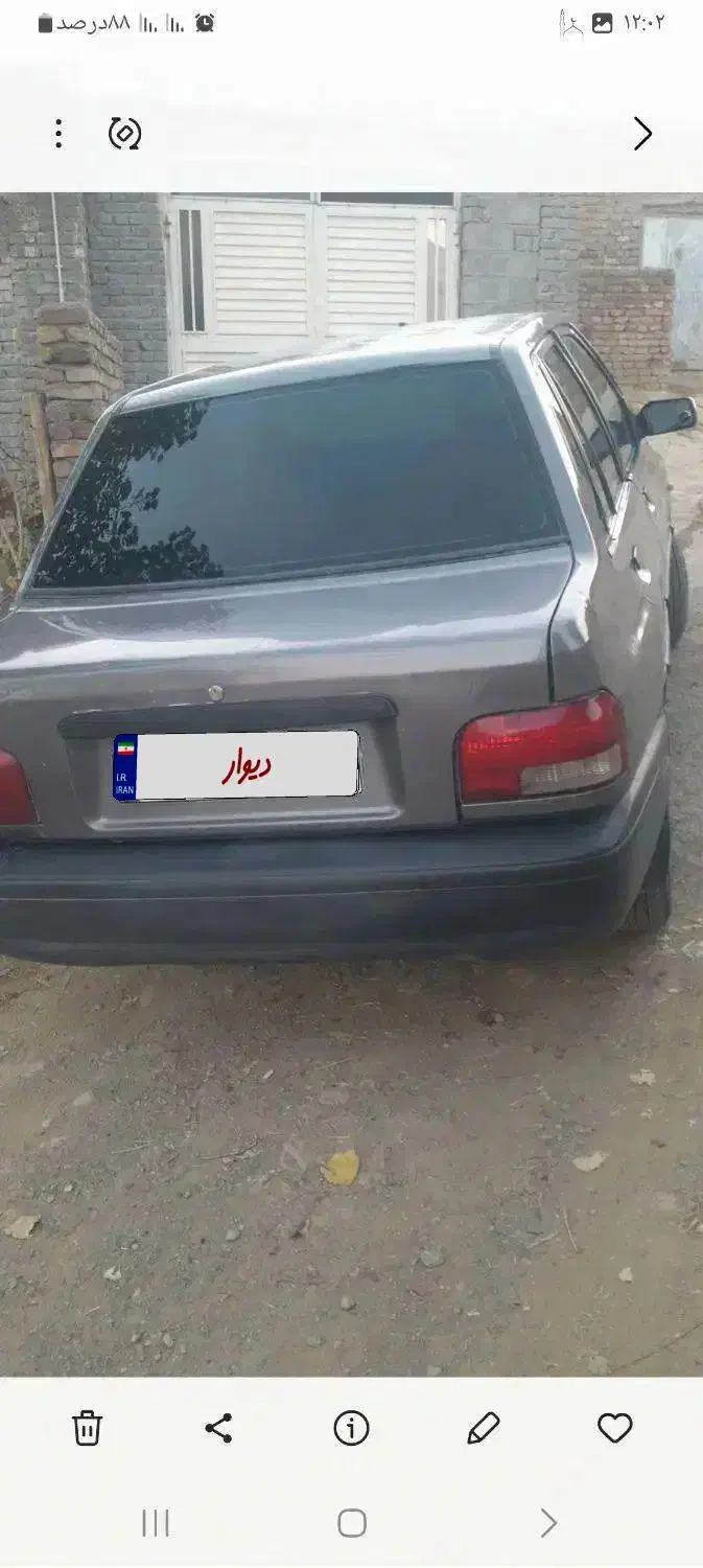 پراید ۸۸|خودرو سواری و وانت|سیلوانه, |دیوار