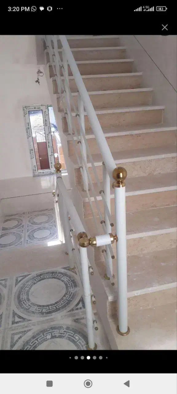 نرد۰ استیل. علم دوش|لوازم حمام|خرمآباد, |دیوار