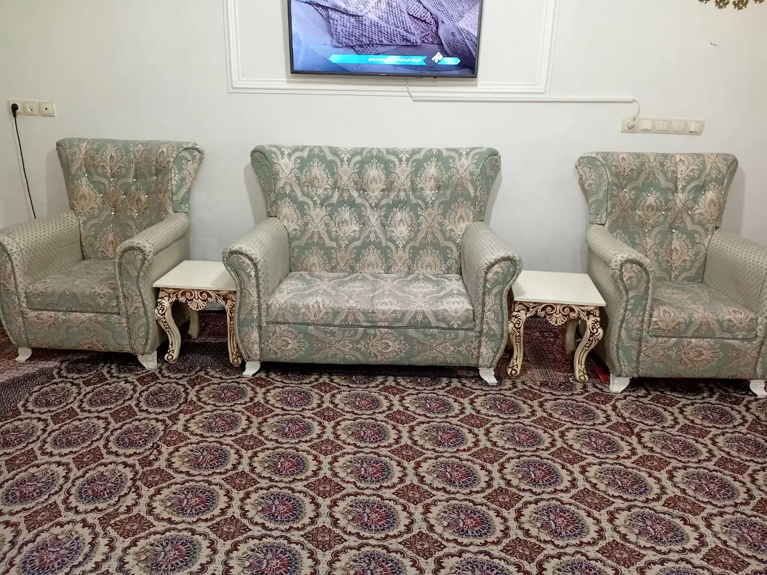 مبل هفت نفره زیبا|مبلمان خانگی و میز عسلی|اردبیل, |دیوار