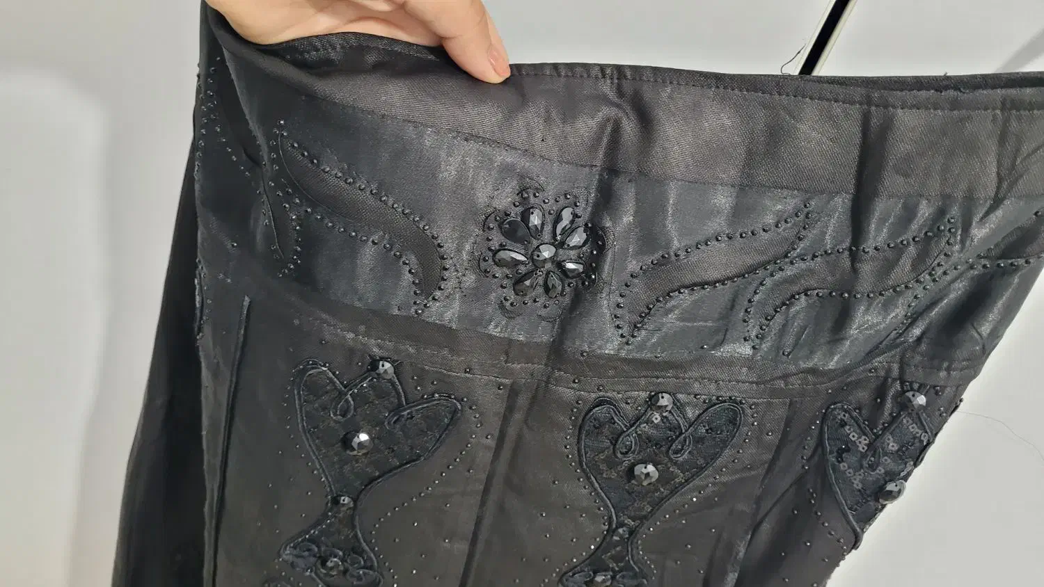 دامن مجلسی سنگ دوزی شده|لباس|مشکیندشت, |دیوار