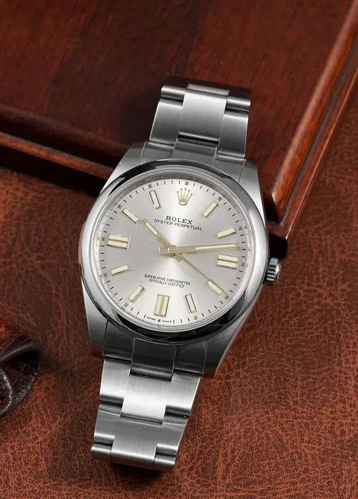 ساعت رولکس نقره ای صفحه سفید مدل Oyster|ساعت|تبریز, |دیوار