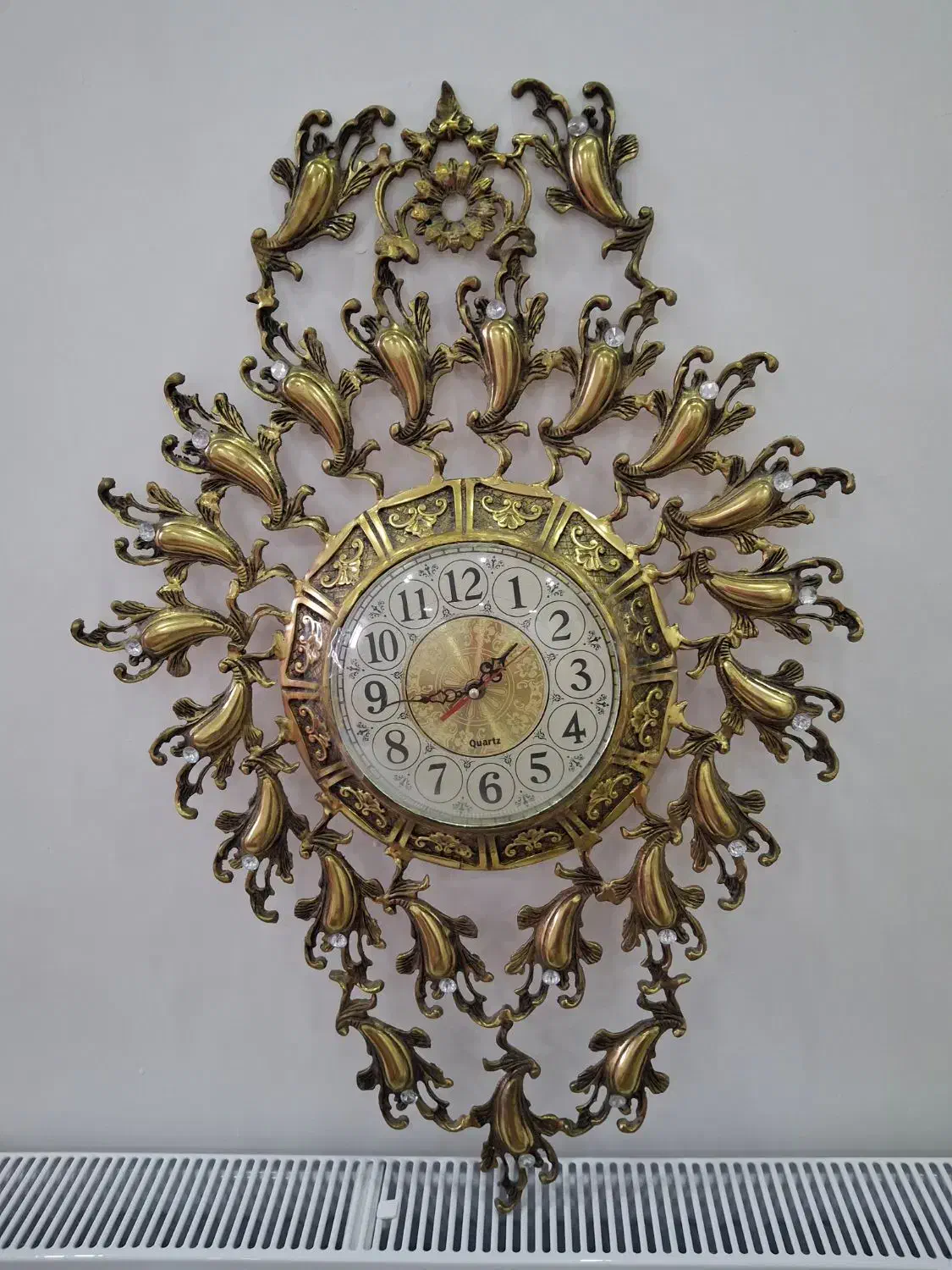 ساعت دیواری برنز|ساعت دیواری و تزئینی|تاکستان, |دیوار