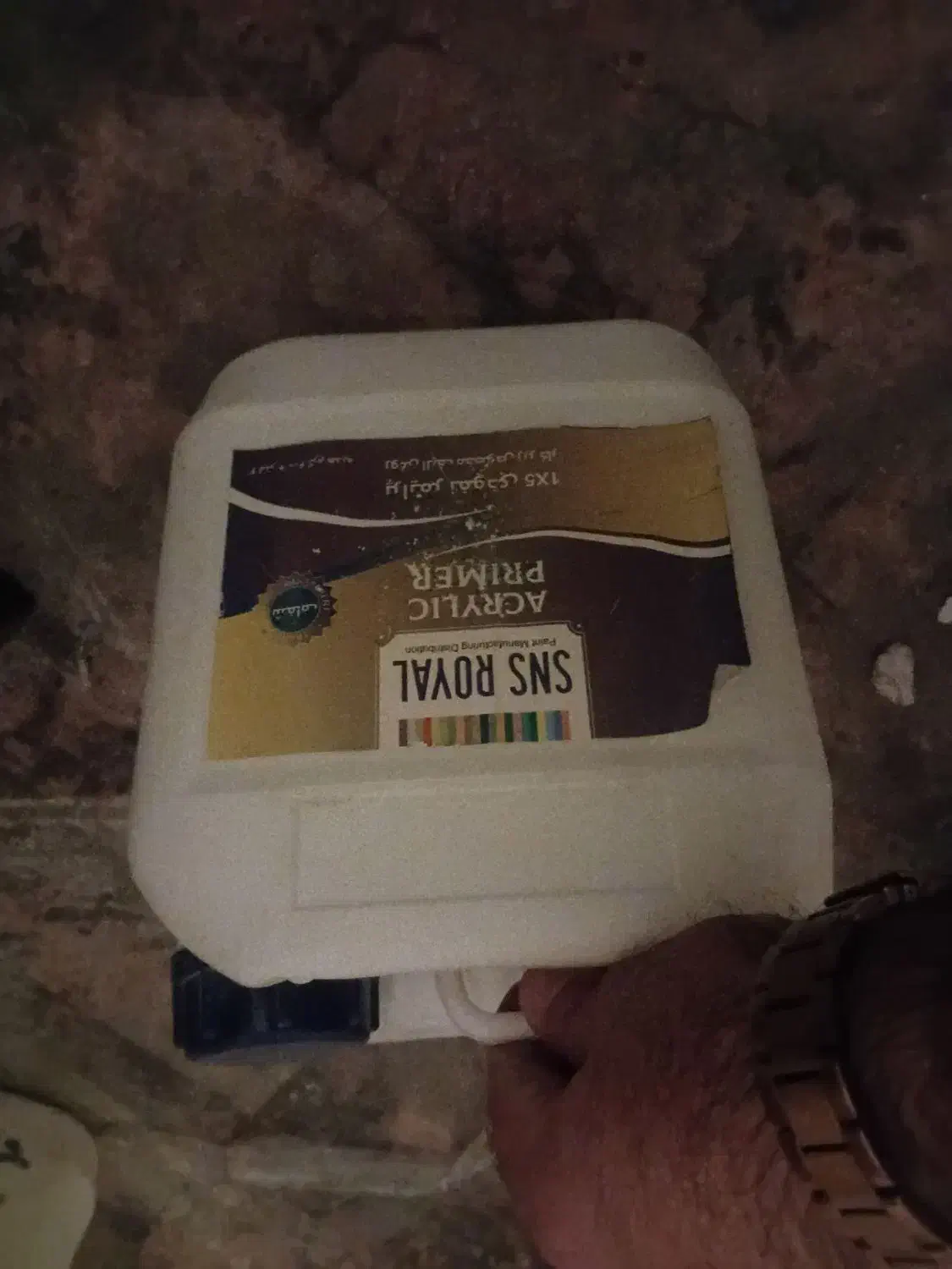 مقداری ابزار رنگ و رنگ|مصالح و تجهیزات ساختمان|کیش, |دیوار