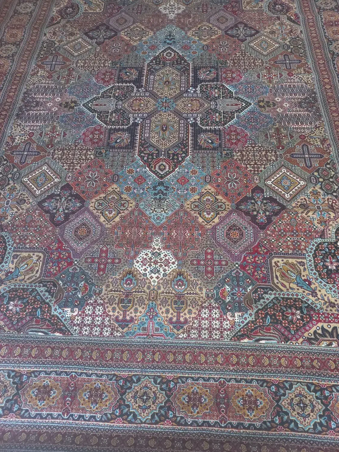 فرش ماشینی درحد نو|فرش|قیدار, |دیوار