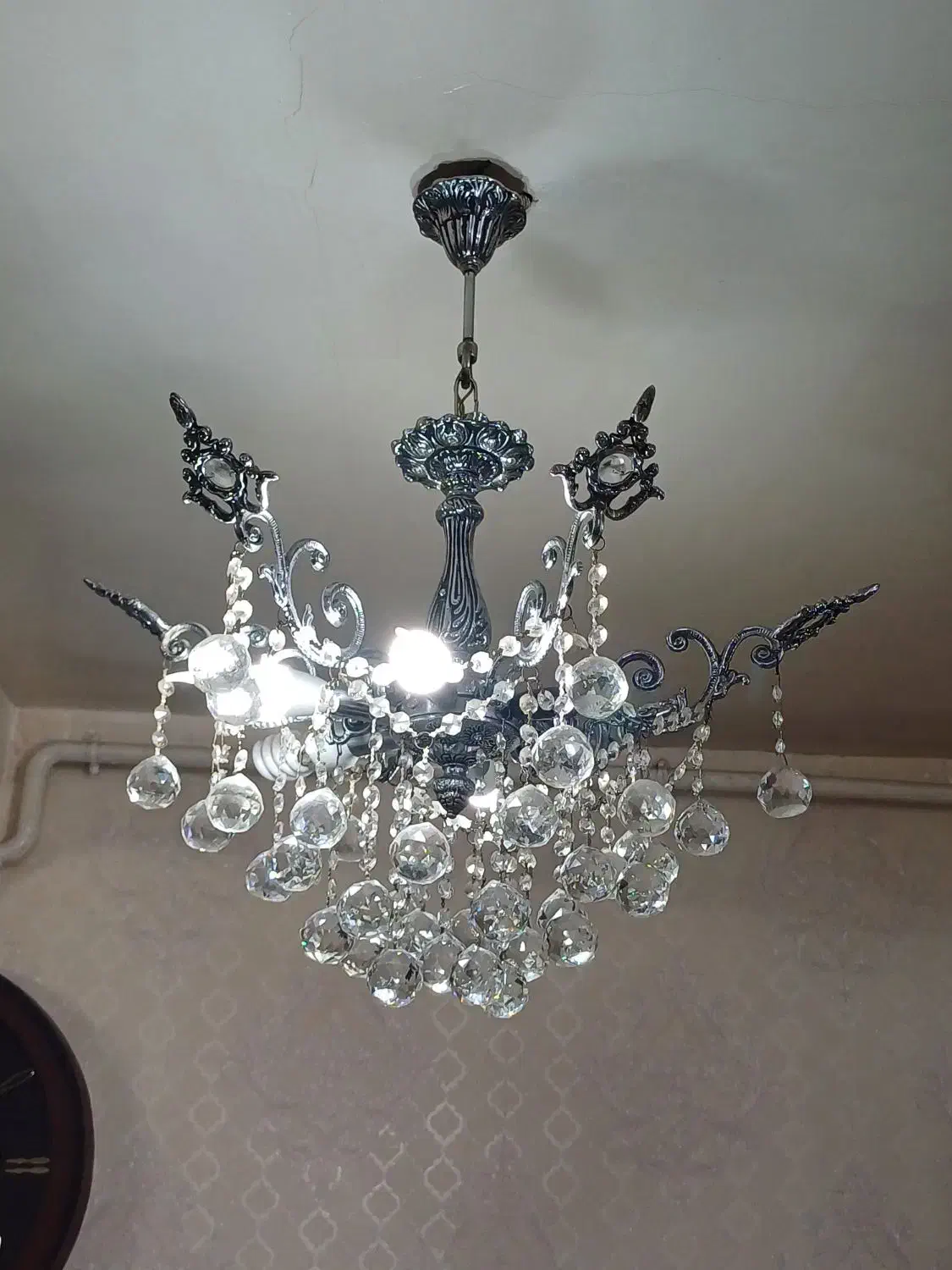 لوستر|لوستر و چراغ آویز|تبریز, |دیوار