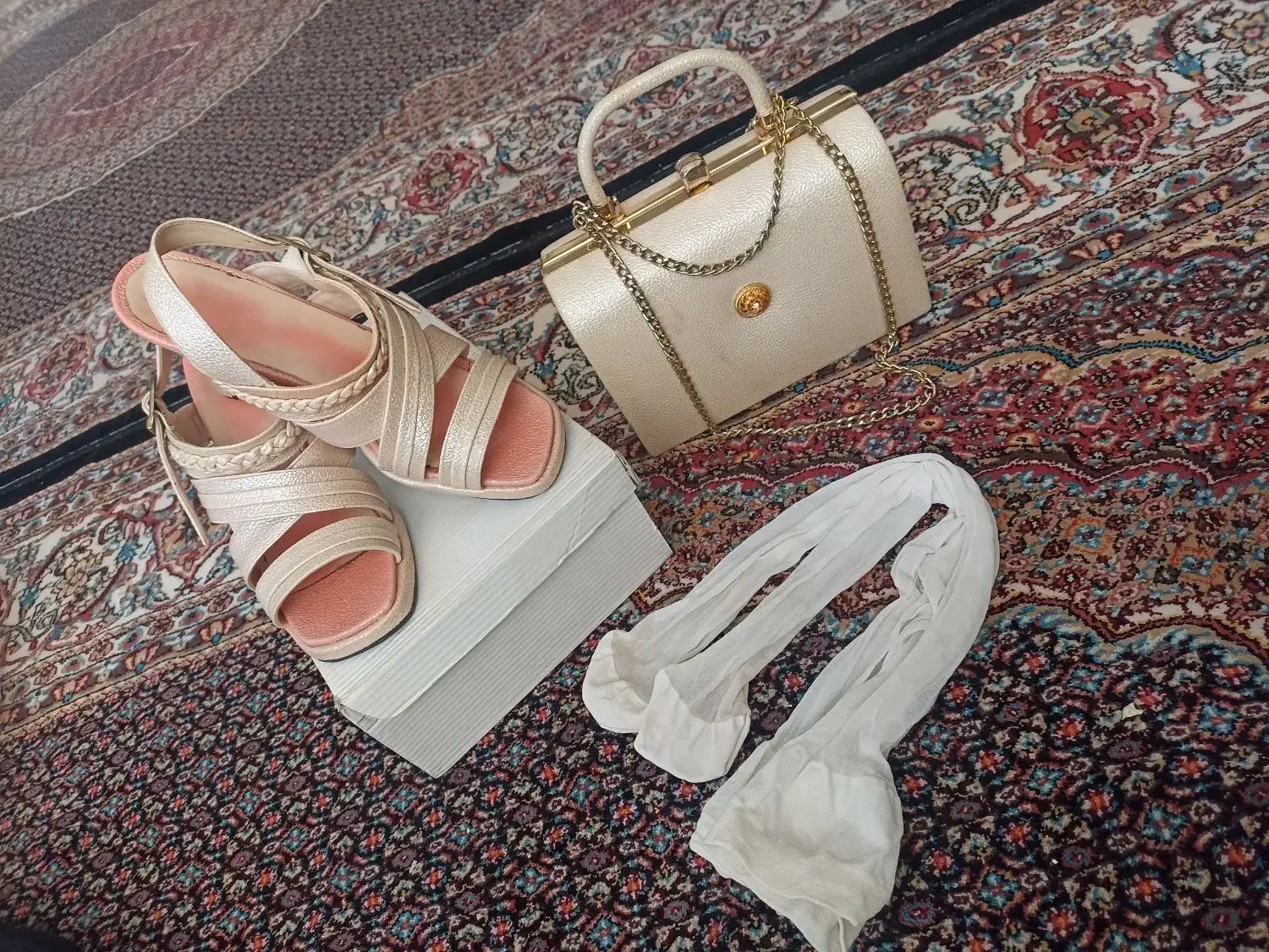 کیف و کفش عروس سایز 39|کیف، کفش، کمربند|تبریز, |دیوار