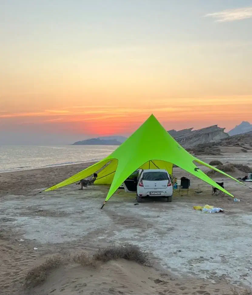 سایبان ستاره ایی|کوهنوردی و کمپینگ|پردیس, فاز ۱|دیوار