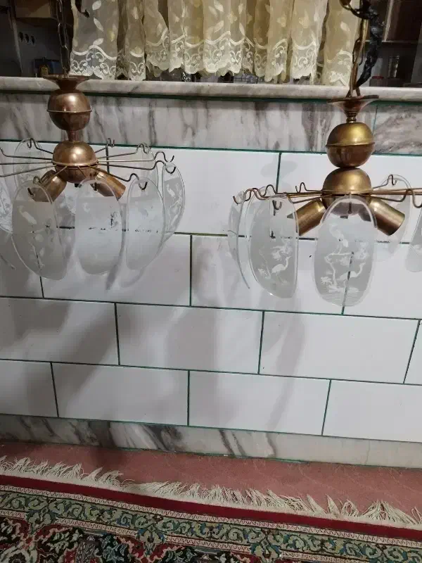 لوستر|لوستر و چراغ آویز|کرمان, |دیوار