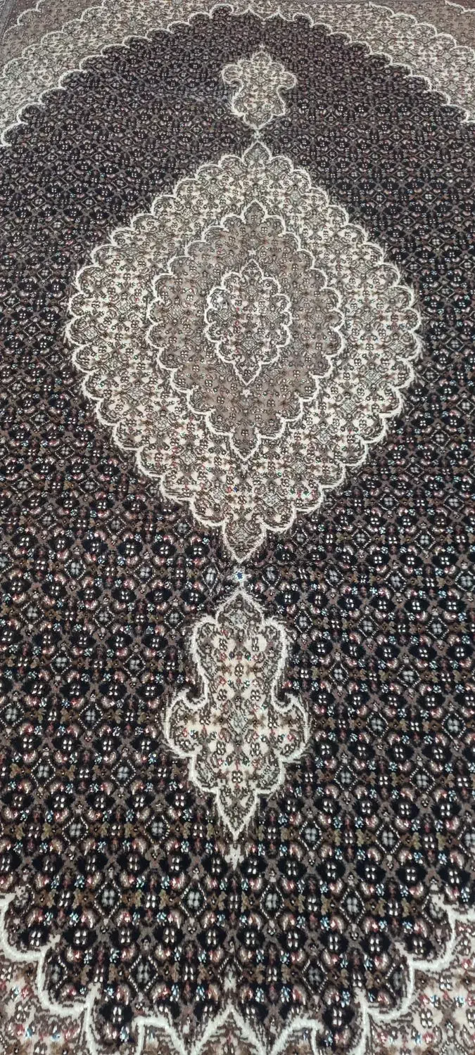 فرش دستبافت جفت  ۶ متری ماهی رج ۴۰ درحدنو|فرش|تبریز, |دیوار