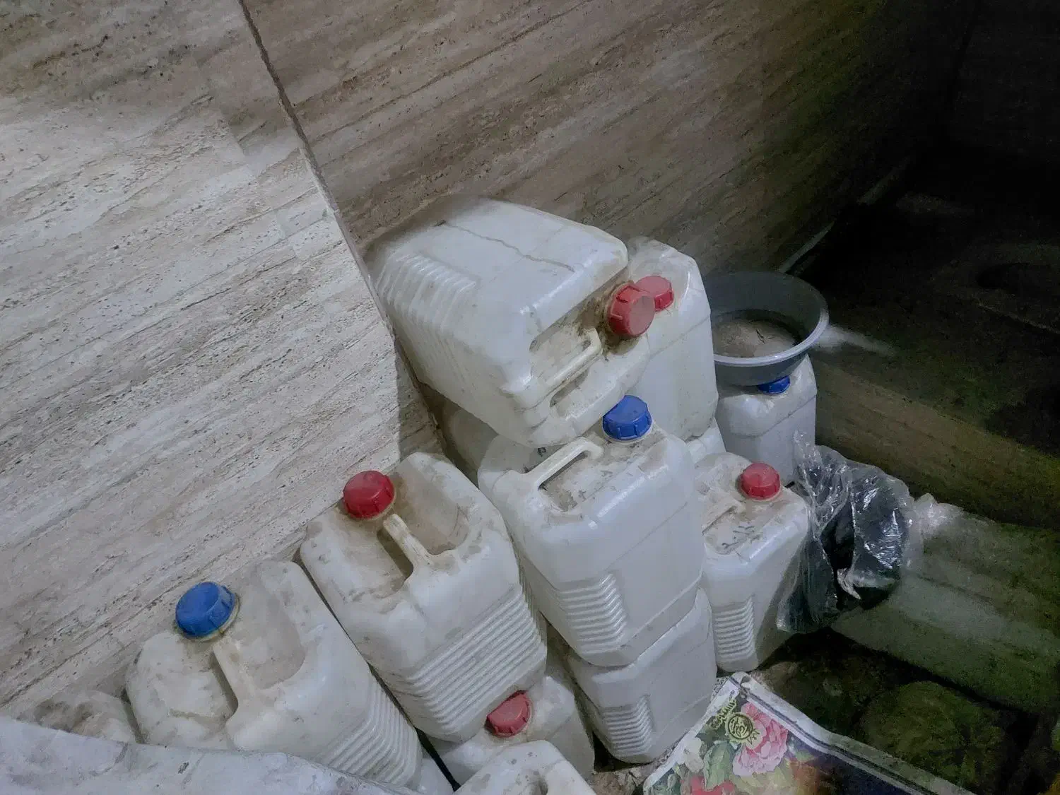 دبه ۲۰ لیتری|ظروف نگهدارنده، پلاستیکی، یک‌بارمصرف|رستم‌آباد, |دیوار