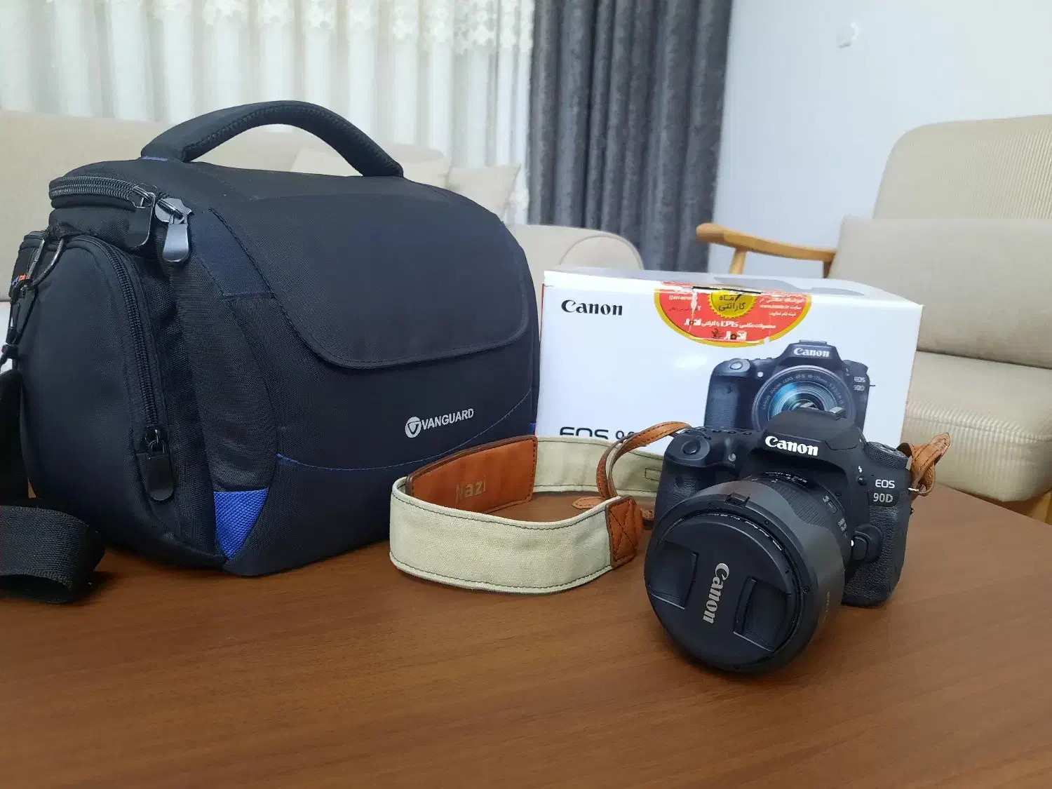 کنون 90d خانگی|دوربین عکاسی و فیلم‌برداری|شیراز, چوگیاه‎|دیوار