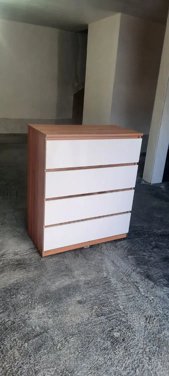 چهارکشوی گردویی بسیار زیبا|جاکفشی، کمد، دراور|بابل, |دیوار